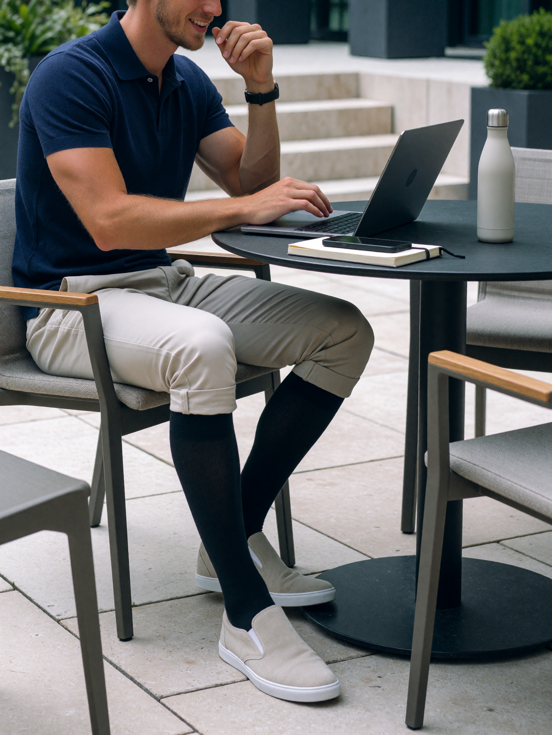 Kompresijske nogavice za 24-urne igralne seje